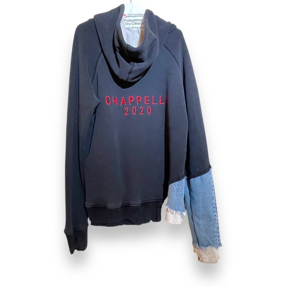 Greg Lauren‎ 2020 Exclusive Dave Chappelle 50/50 Hoodie Sweater Size L Large